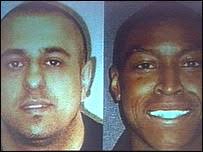 Farooq Hussain and Richard Robinson. Hussain and Robinson were given ... - _42630159_hitmanpair203