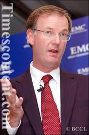 EMC executive vice-president David Goulden spells out his company\u0026#39;s India engagement strategy during a - David-Goulden