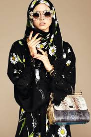 Dolce and Gabbana Hijab and Abaya Collection (Vogue.co.uk)