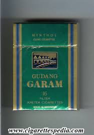 Gudang Garam (Menthol) KS-16-H (green) - Indonesia - Cigarettes Pedia - Gudang_garam_menthol_ks_16_h_green_indonesia