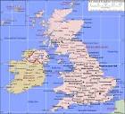 Political Map of the British Isles - World Sites Atlas