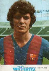 JOSE ANTONIO BARRIOS OLIVERO, F.C.BARCELONA 1973, PUBLICIDAD DE WILLIAMS (Coleccionismo Deportivo -. JOSE ANTONIO BARRIOS OLIVERO, F.C.BARCELONA 1973, ... - 7335357