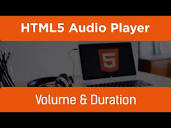 HTML5 Programming Tutorial | Learn HTML5 Audio Player - Volume ...