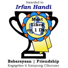 Most Likes on One Day: Irfan Handi. Most Likes on One Day - most-like-on-one-day-irfan-handi