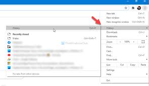 Image result for Show my windows and tabs from last time