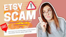 REVEALED]⚠️ The New Etsy Scam You Need to Know About: Fake Etsy ...