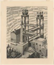Image result for escher waterfall