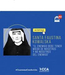 Image result for Saint https://en.wikipedia.org/wiki/Faustina Kowalska
