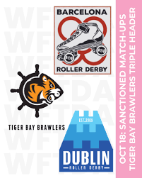 Image result for Tiger Bay Brawlers Roller Derby Team