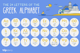 Image result for greek alphabet