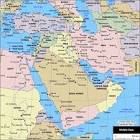 Political Map of the Middle East - World Sites Atlas