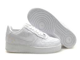 Mens Nike Air Force 1 25th Low Shoes White Gold [12280] - $64.61 ...
