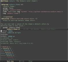 Image result for emacs color scheme