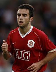 Giuseppe Rossi durante su etapa en el Manchester United