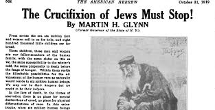 Image result for "The Crucifixion of Jews Must Stop"