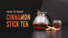 How to make Cinnamon stick tea - YouTube