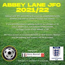 Image result for Abbey Lane Junior Football Club