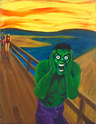 Image result for "the scream" parody
