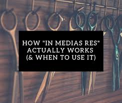Image result for media res