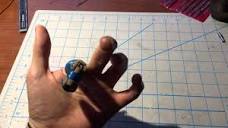 Knick's 3d printed prosthetic finger v3.5 - YouTube