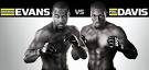 Report: Evans vs. Davis Booked