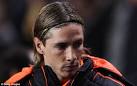 You may not be needed: Fernando Torres was on the Chelsea bench - article-2069656-0F146C4000000578-426_634x399