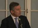Milo Đukanović Cetinje, 10. mart 2009. Obraćanje Opštinskom odboru DPS