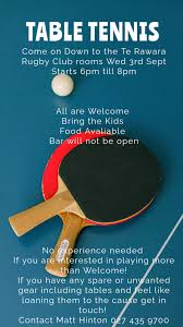 Image result for Rugby Table Tennis Club