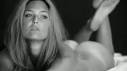 Pucker up: Bar shows off her