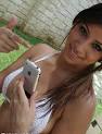 Cute girl with iPod