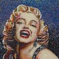 Marilyn Monroe portrait made