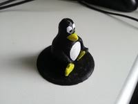 Image result for 3d linux penguin