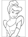 Cinderella Coloring coloring page