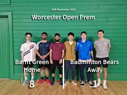 Image result for Warwick Bears Badminton Club