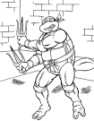 Ninja Turtles coloring page