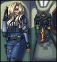 Mr. Nothing — Samus Aran and the SA-X from Metroid Fusion Just...