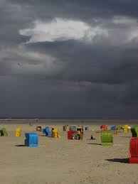 Strand_Meer_Wolken von Michael Drenhaus