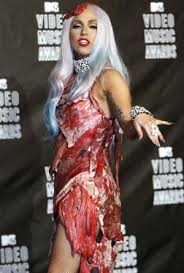 Image result for lady gaga meat dress