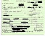 OBAMA BIRTH CERTIFICATE