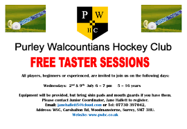 Image result for Purley Walcountians Hockey Club
