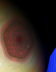 Image result for saturn north pole hexagon