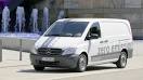 Mercedes-Benz all electric Vito E-CELL van prepares for deliveries