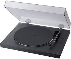 Automatic start/stop vinyl player