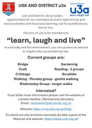 Image result for U3A Werrington Scrabble Club