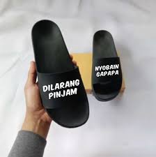 Image result for sendal unik di bandung