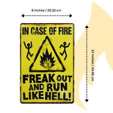 Image result for Значок in case of emergency - run like hell