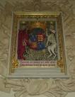 Henry VIII coat of arms in New Hall Chapel - via Daymix