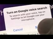 How to use Google app voice search on iPhone - YouTube