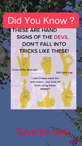 Image result for 666 hand gesture