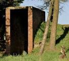 The entrance to the air raid shelter J4176 : WWII relics near Craigantlet, - via Daymix